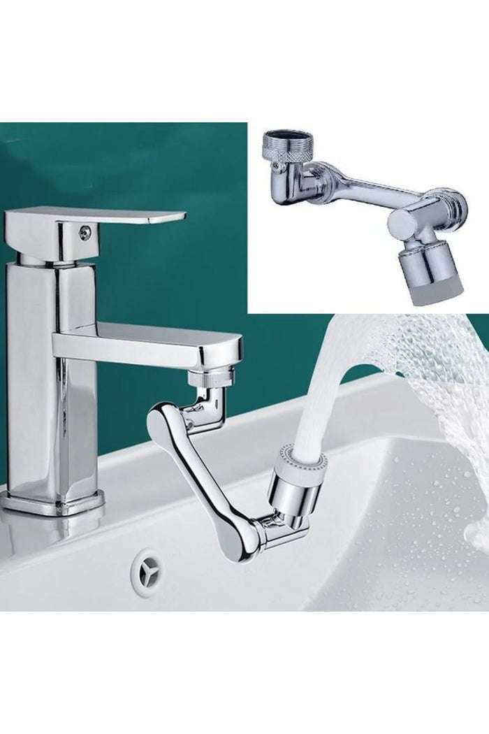 1080° Rotating Faucet Extender — Splash-Proof Tap Attachment for Kitchen & Bathroom