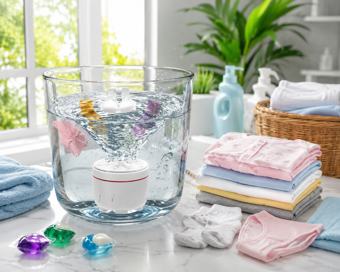 Portable Mini Washing Machine — USB Ultrasonic Turbo Washer