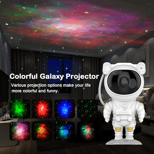 Astronaut Galaxy Projector — Starry Sky Night Light
