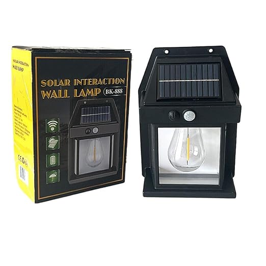 Solar Interaction Wall Lamp — Outdoor LED Wall Light
