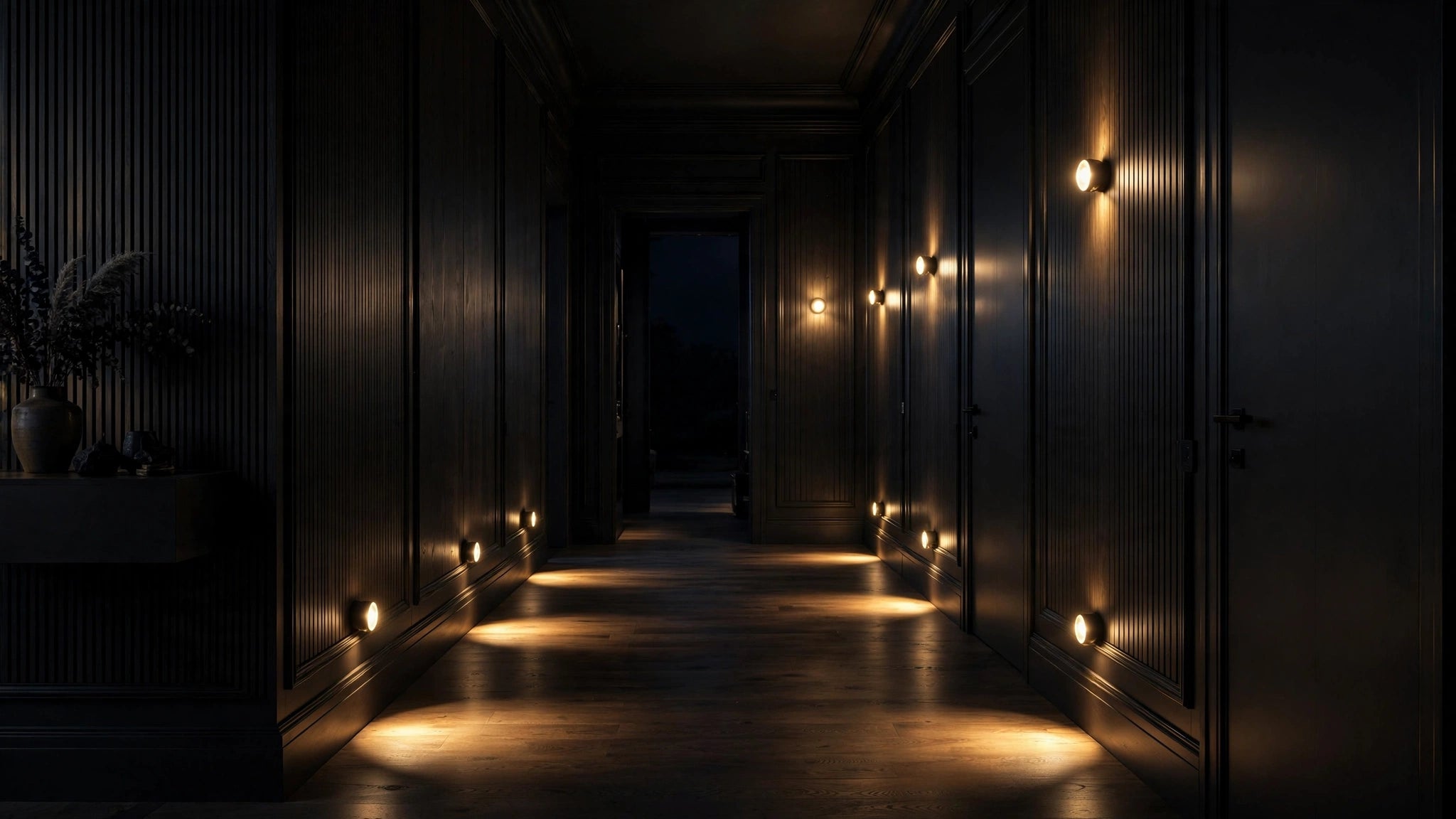 Hallways that guide you.